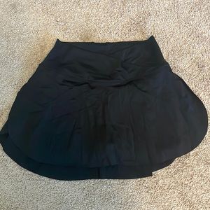 Halara black skort
